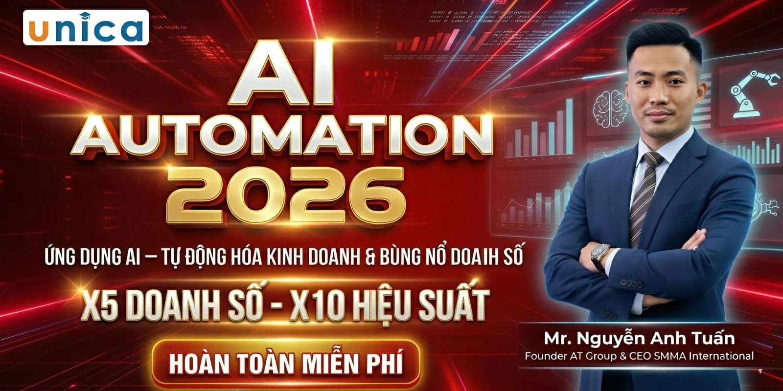 ỨNG DỤNG AI TỰ ĐỘNG HÓA KINH DOANH & BÙNG NỔ DOANH SỐ