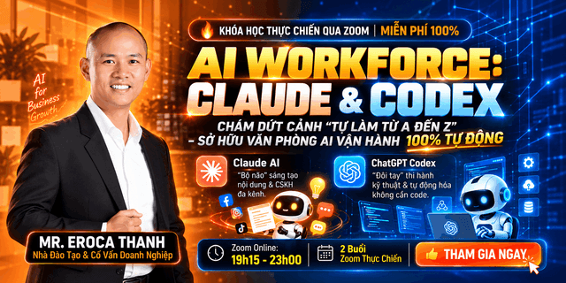 HỆ THỐNG HÓA KINH DOANH MỘT NGƯỜI VỚI CLAUDE AI