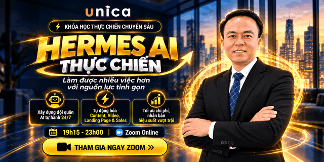 HERMES AI THỰC CHIẾN: LÀM ĐƯỢC NHIỀU VIỆC HƠN VỚI NGUỒN LỰC TINH GỌN