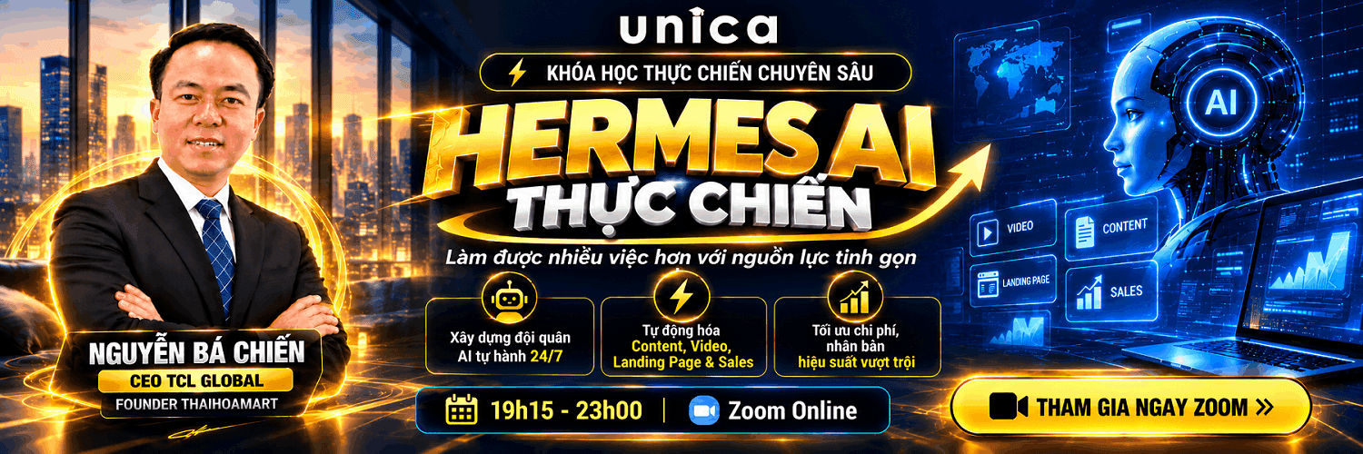 KHÓA HỌC HERMES AI THỰC CHIẾN