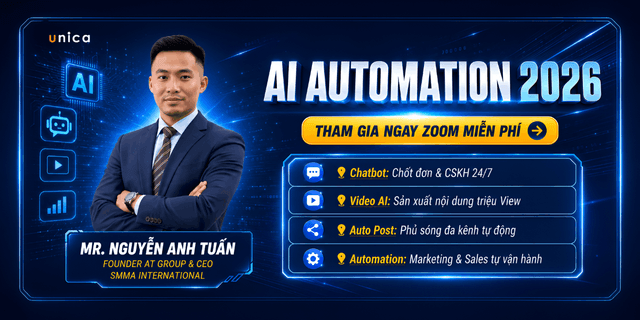 ỨNG DỤNG AI TỰ ĐỘNG HÓA KINH DOANH & BÙNG NỔ DOANH SỐ 