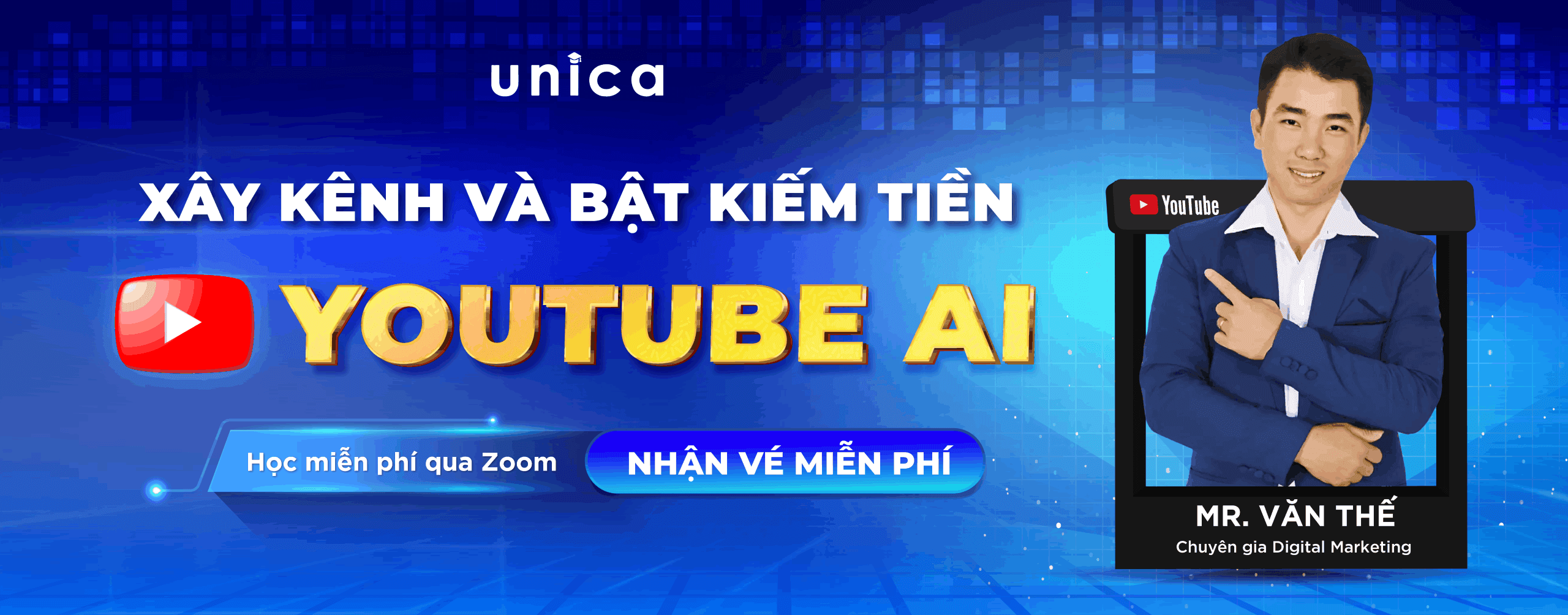 Khóa học Zoom: Youtube A.I