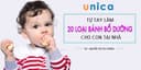 Tự tay làm 20 loại bánh bổ dưỡng cho con tại nhà