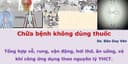 Tự chữa bệnh không cần dùng thuốc