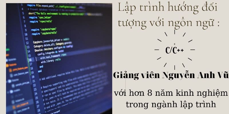 Lập trình hướng đối tượng với ngôn ngữ C/C++