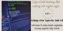 Lập trình hướng đối tượng với ngôn ngữ C/C++