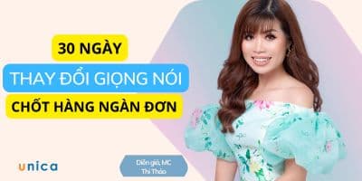 30 Ngày Thay Đổi Giọng Nói Chốt Hàng Ngàn Đơn