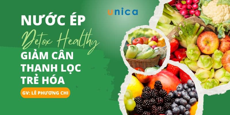 Nước Ép DETOX HEALTHY Giảm Cân Thanh Lọc Trẻ Hóa