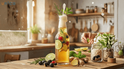Bí Quyết Làm Beer Gừng Trái Cây Và Thảo Dược- Vốn Ít Lời Cao - Lê Thị Phương Chi