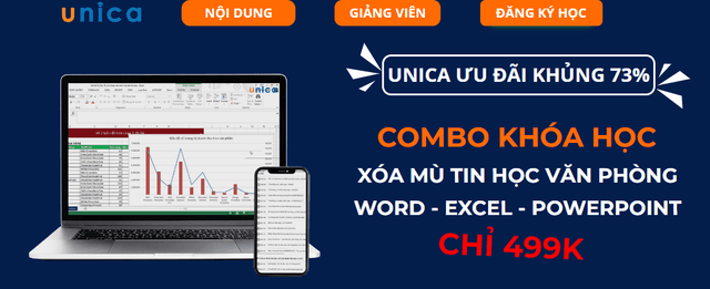 Xoá mù tin học văn phòng Word - Excel - PowerPoint