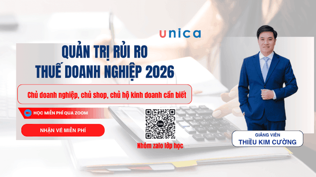 QUẢN TRỊ RỦI RO THUẾ DOANH NGHIỆP 2026