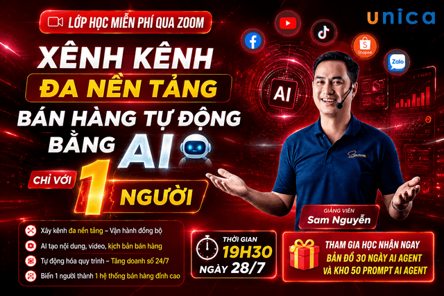 ĐẾ CHẾ 1 NGƯỜI - XÂY KÊNH - BÁN HÀNG ĐA NỀN TẢNG- TỰ ĐỘNG HOÁ BẰNG AI