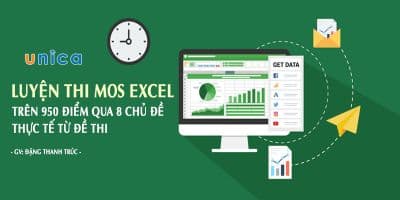 Luyện Thi Mos Excel trên 950 điểm qua 8 chủ đề thực tế từ đề thi