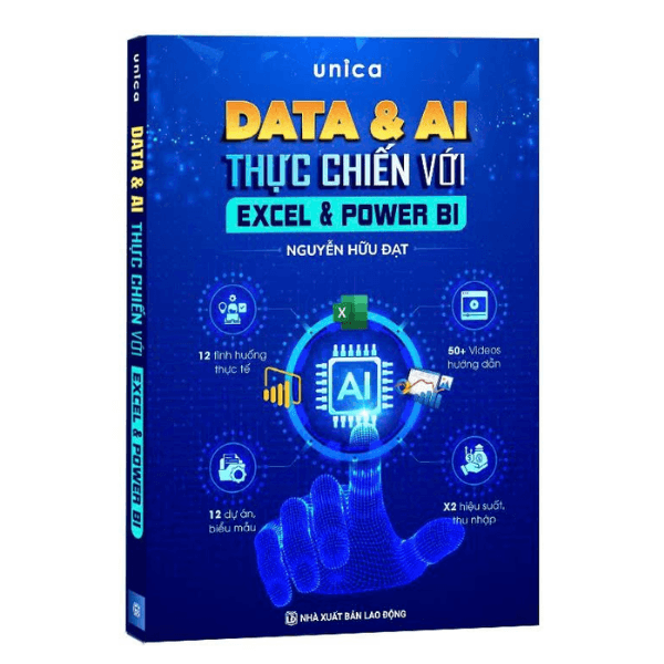 Sách Data & AI Thực Chiến với Excel và Power BI